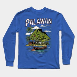 Palawan Island Philippines Long Sleeve T-Shirt